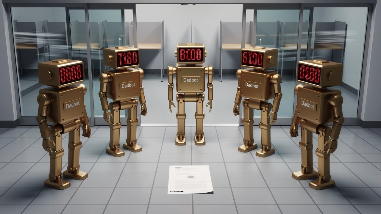One vote, one robot, one ballot on the floor